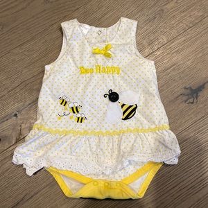 Baby Girls “Bee Happy” outfit